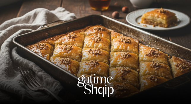 Bakllava me Lajthi dhe Mjaltë – Recetë e Shijshme dhe Aromatike