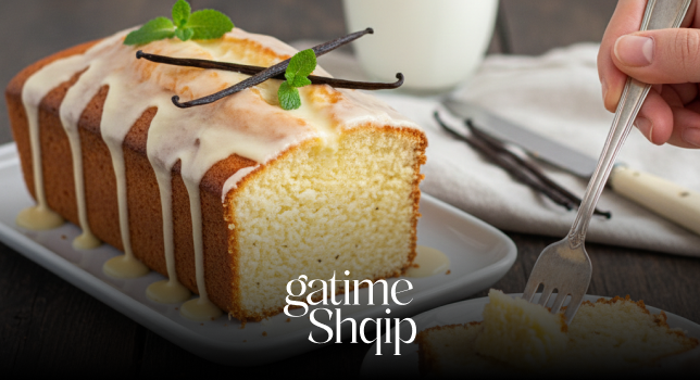 Kek me Djathë dhe Vanilje – Recetë e Butë dhe Aromatike
