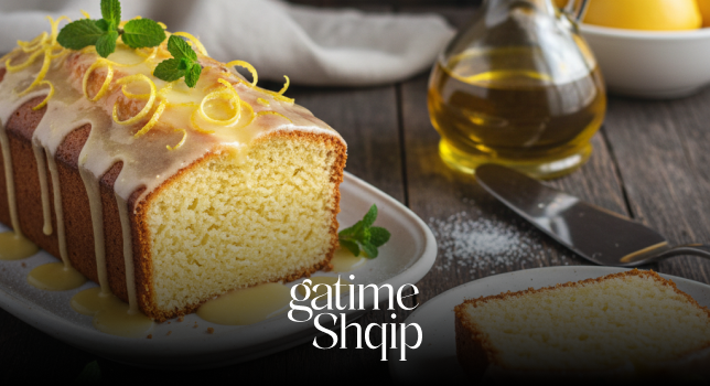 Kek me Limón dhe Vaj Ulliri – Recetë e Lehtë dhe Aromatike