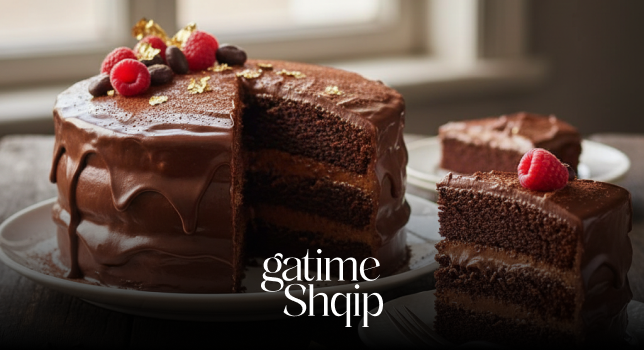 Torta me Mëndafsh Çokollate – Recetë Elegante dhe e Shijshme